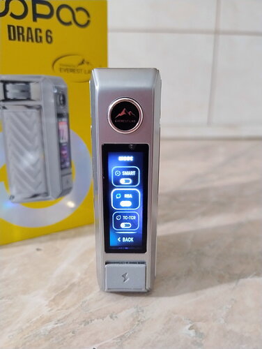 Voopoo Drag 6 - Mode Menu Item