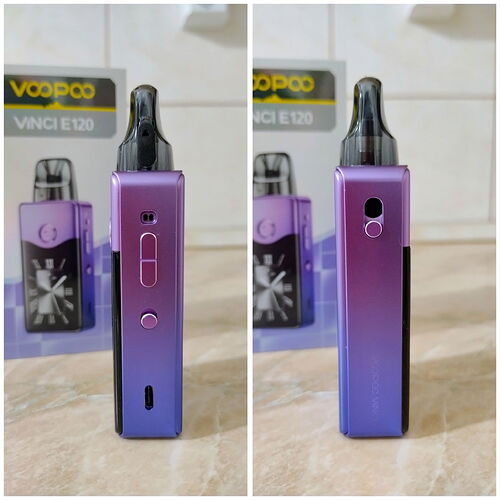Voopoo Vinci E120 PODMod Kit - Sides with Dual Airflow