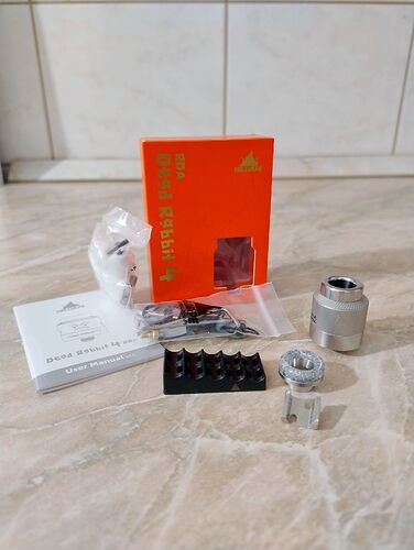 Hellvape Dead Rabbit 4 RDA - Package Contents