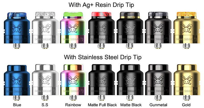 Hellvape Dead Rabbit 4 RDA - Colors