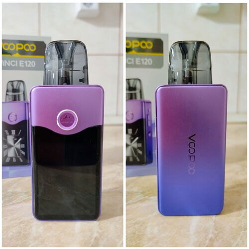 Voopoo Vinci E120 PODMod Kit - Display and Back