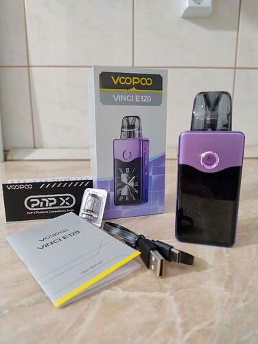 Voopoo Vinci E120 PODMod Kit - Box Contents