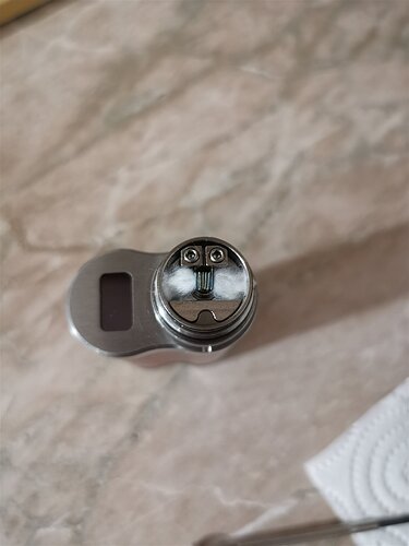 Vandy Vape BSKR Mini V3 MTL RTA - 6 wraps MTL Clapton on 2.5mm ID