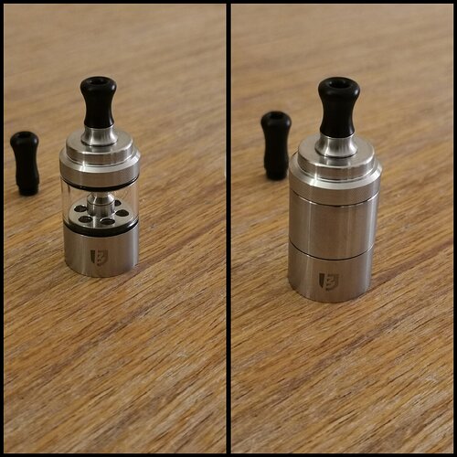 Vandy Vape BSKR Mini V3 MTL RTA - Glass and metal tank
