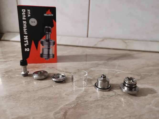 Hellvape Dead Rabbit MTL 2 RTA - Tank Parts