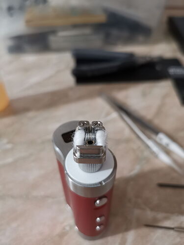Lost Vape Centaurus G80 AIO - 2.5mm-es magon 7 menet Kanthal BP Mods vattával