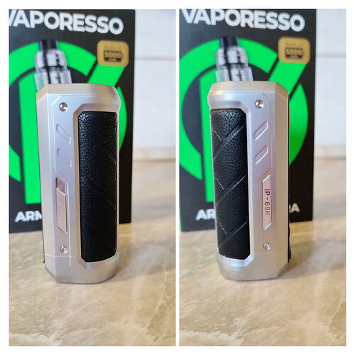 Vaporesso Armour Ultra Kit - Sides with Device Lock Slider Switch