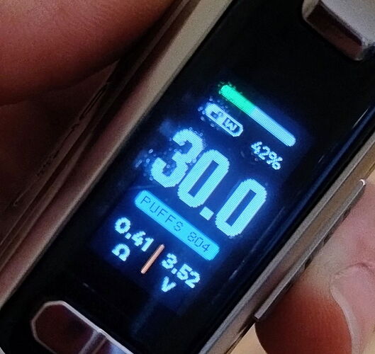 Innokin Coolfire PZPulse Kit - Vizállóság hiba