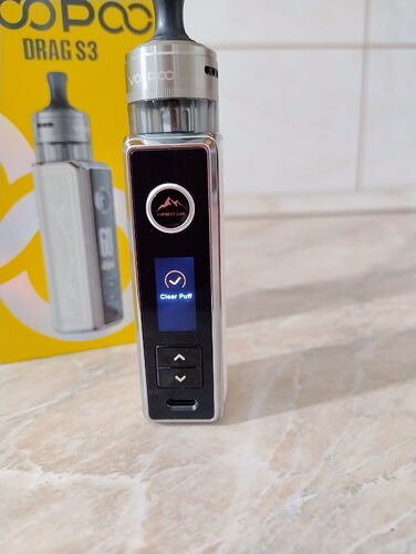 Voopoo Drag S3 Kit - Puff Clear Menu Item