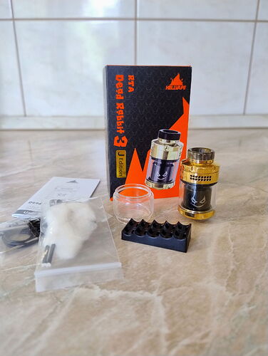 Hellvape Dead Rabbit 3 RTA J Edition - Box Contents