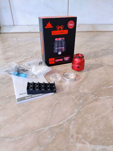 Hellvape Dead Rabbit Pro RDA - Box Contents