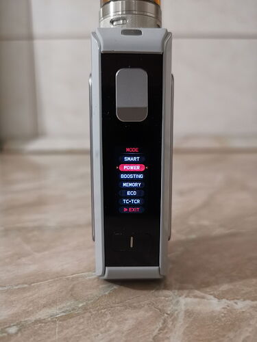 Geekvape Aegis Solo 3 - Mode Menu Item