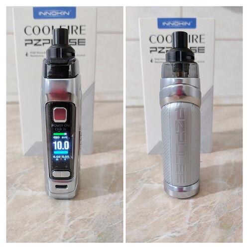 Innokin Coolfire PZPulse Kit - Front and Back