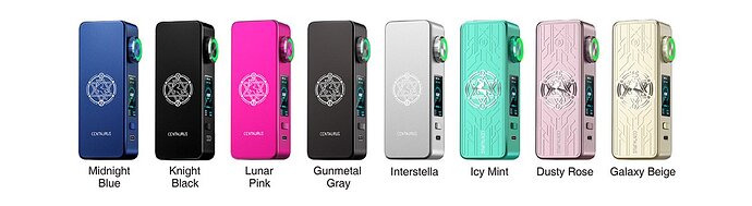 Lost Vape Centaurus M100 - Colors