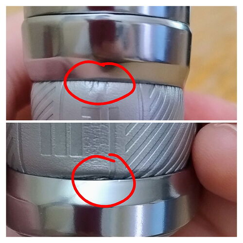 Innokin Coolfire PZPulse Kit - Grip Seam Defects