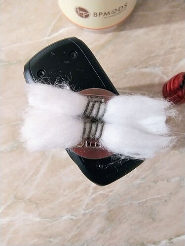 Hellvape Dead Rabbit Pro RDA - Installing 3mm Cotton Cloud's Cotton, leaving it long