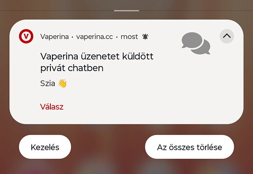 Reply from notification
