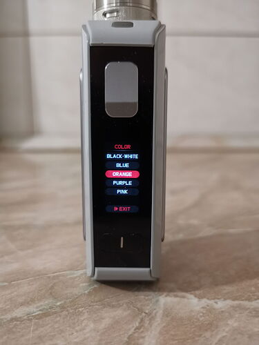 Geekvape Aegis Solo 3 - Colors menu item