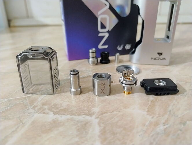 Vandy Vape Nova AIO - Boro and RBA parts