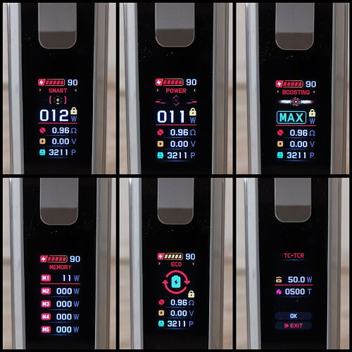 Geekvape Aegis Solo 3 - Modes