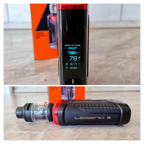 Geekvape Aegis Legend 5 Kit - Front and Back