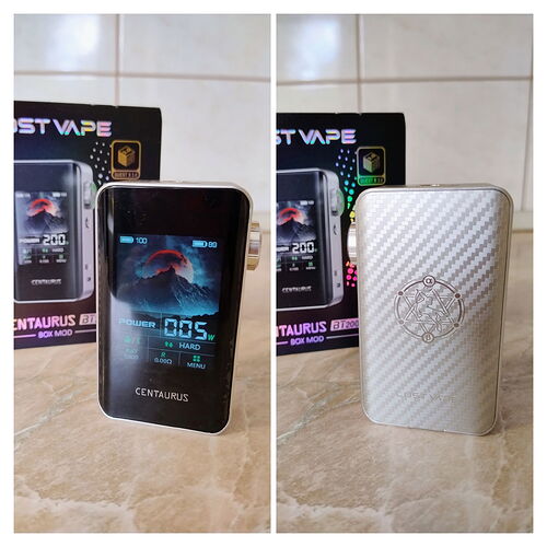 Lost Vape BT200 - Front with display and back panel