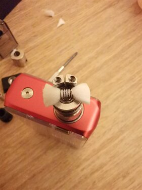 Vandy Vape Pulse AIO V2 - First Wicking on 2.5mm Core