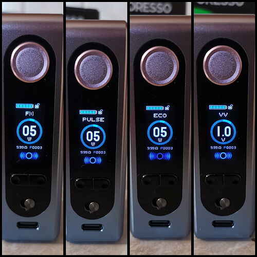 Vaporesso GEN SE - Modes