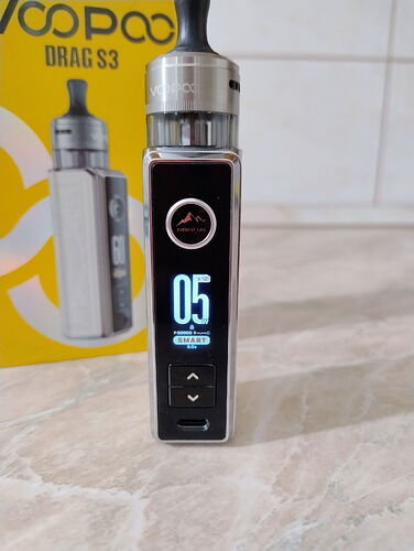 Voopoo Drag S3 Kit - 0.96" TFT Display