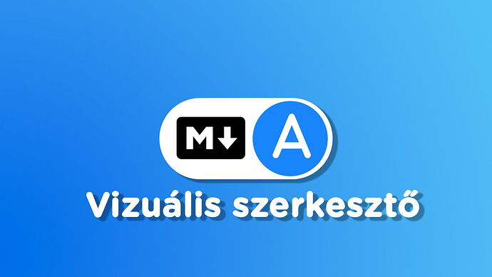À l'image, un bouton de basculement est visible, passant de l'indicateur "M↓" à l'indicateur "A", avec l'inscription "Éditeur visuel" en dessous. (Sous-titré par IA)