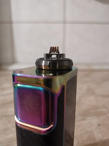 HellVape Dead Rabbit Solo RTA - Wrapped on a 3mm inner diameter