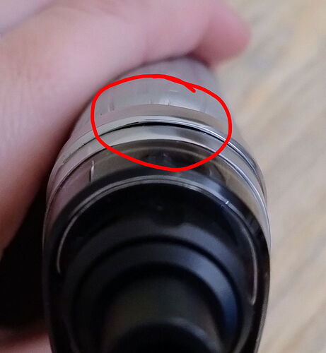 Innokin Coolfire PZPulse Kit - Top Seam Defect