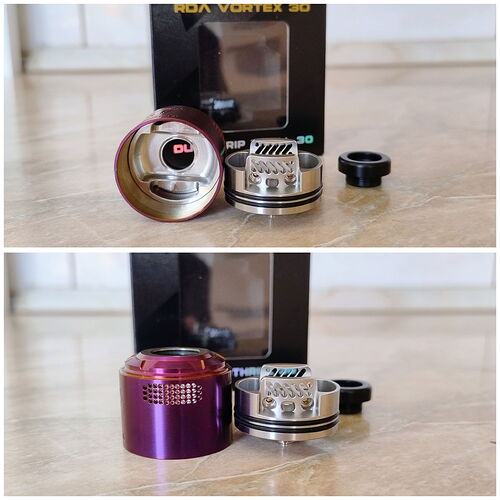 THC Tauren RDA Vortex 30 - Vortex Airflow