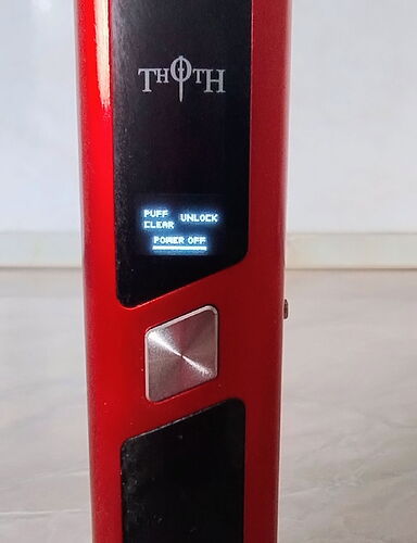 Kumiho THOTH G POD - Simple Menu and Usage