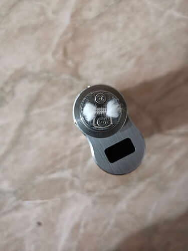 Hellvape Dead Rabbit MTL 2 RTA - 6 wraps Kanthal on 2mm mandrel with Vapefly Cotton Cloud's wick