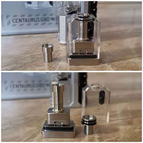 Lost Vape Centaurus G80 AIO - Boro RBA és kémény