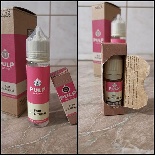 Pulp - Dragon Fruit packaging