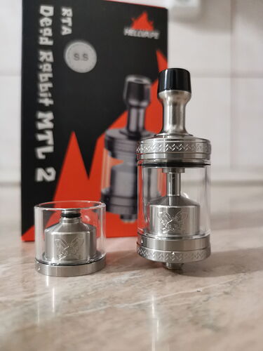 Hellvape Dead Rabbit MTL 2 RTA - With 2 and 4ml Tank
