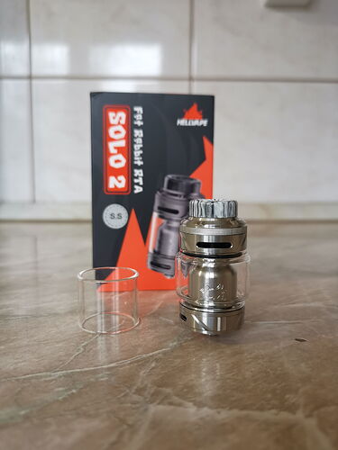 Hellvape Fat Rabbit Solo 2 RTA - 3 and 5ml Glass