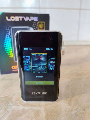 Lost Vape Centaurus BT200 - Themes