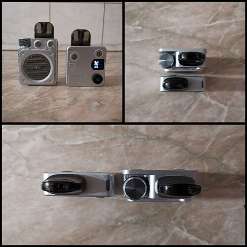 Differences between the T and S models of the Kumiho THOTH S POD Kit