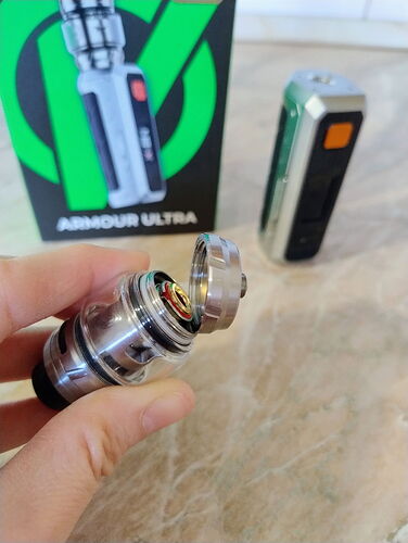 Vaporesso Armour Ultra Kit - iTank T and GTI Coil Removal