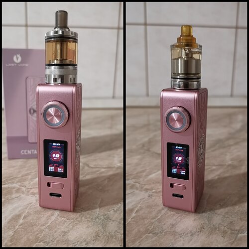 Lost Vape Centaurus M100 - Device Tested with Bishop and DotMTL in MTL and RDL Direction