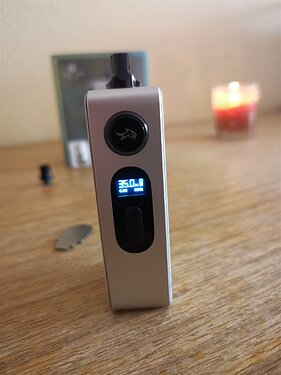 Lost Vape Centaurus B60 AIO - Display Demonstration